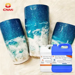 CNMI mit Mischmasch ine Weiß Massiv boden Epoxid verpackungs maschine Doppel komponenten Klebstoffe Bulk Epoxy Resin Pure Epoxy