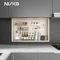 Nouveau panier élévateur électrique intelligent NISKO 2026 pour rangement domestique d'assaisonnements, couverts et ustensiles de cuisine dans les placards
