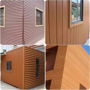 Revêtement mural en composite bois-plastique en gros, panneau mural WPC anti-UV pour extérieur, pour la décoration - Product Image 6