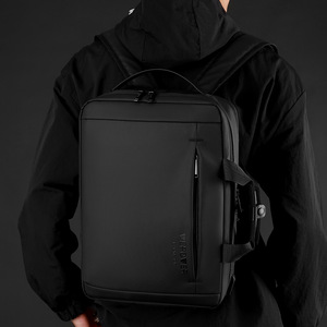 Sac à dos pour ordinateur portable Wepower, grande capacité, voyage d'affaires, unisexe, noir uni, poignée, 1331, automne 2025 - Product Image 2