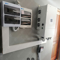Panel de Distribución Trifásico de 36 Vías para Montaje en Pared Exterior, con Protección IP40, en ABS, Color Blanco/Gris, Ajustable, DIN