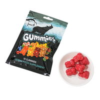 Gummies naturelles à base d'herbe de chèvre cornée, supplément énergétique pour adultes, à croquer, pour stimuler la libido et la performance