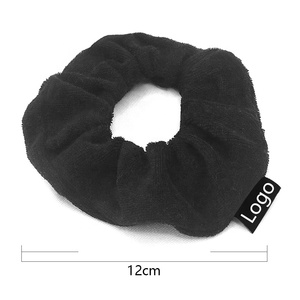 Polyester Multi Color Makeup Towel Fabric <strong>Bath</strong> Elastic <strong>Scrunchies</strong> for Women - Product Image 5