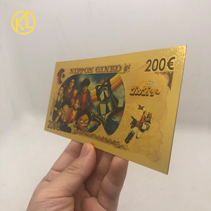 ธนบัตรยูโรลายการ์ตูนยานอวกาศยูเอฟโอ 10 แบบ ได้แก่ เกรนไดเซอร์ โกลดอรัค อัลบัตเตอร์ มาซิงเกอร์ สำหรับสะสมการ์ตูน ตกแต่งบ้าน หรือเป็นของขวัญ - Product Image 3