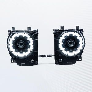 Pour Land Cruiser LC70/71/76/78/LC79 Ensemble de phares LED haut de gamme de luxe à fleurs de prunier avec double lentilles ampoule 12V - Product Image 2