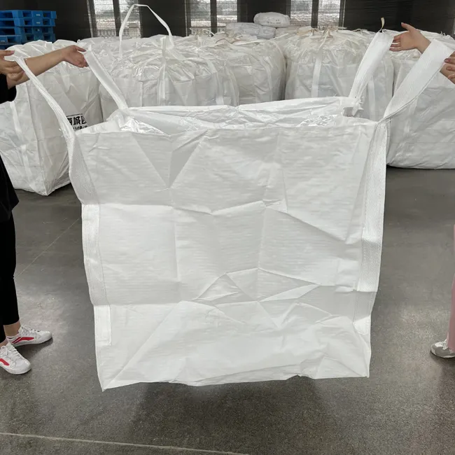 1 Tonne 1,5 Tonnen PP Big Bag Verpackung Jumbo Bulk Fibc Beutel für Sand Baustoff chemischer Dünger Mehl
