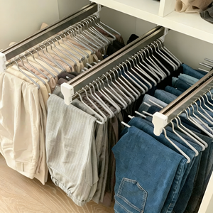 BALOM Customized Walk-in <b>Closet</b>, Modern Wardrobe with Hanging Rods & Drawers <b>for</b> <b>Organized</b> Storage Bedroom Furniture Ardrobe - Product Image 6