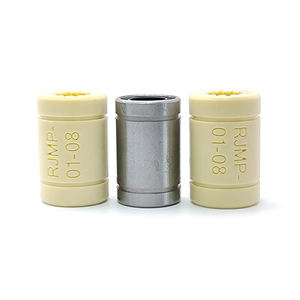 ตลับลูกปืนเชิงเส้นพลาสติกวิศวกรรม ปราศจากน้ำมัน หล่อลื่นในตัว ไม่ต้องบำรุงรักษา รุ่น RJMP-01-06 RJMP-01-08 <span class=keywords><strong>LM8UU</strong></span> - Product Image 3