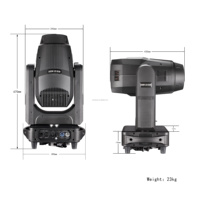 WANRAY Hochwertige LED 500W 3 in 1 Beam Light mit CTO CMY Moving Head für DJ Concert Party