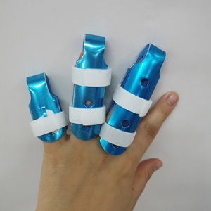 Férula de dedo de aluminio, estabilizador de dedo dislocado roto de espuma metálica - Product Image 5