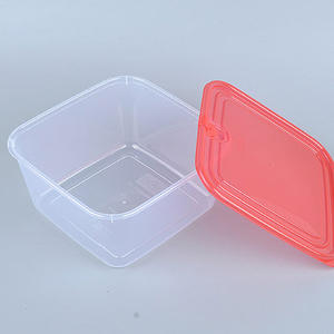 Boîtes de conservation modulaires pour préparation de <span class=keywords><strong>repas</strong></span> hermétiques en plastique, ensemble de 3 pièces (2000 ml x 3) - Product Image 6