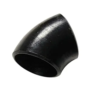 ASME standard sizes bevel ends red and black iron pipe straight and reducing Elbow Tee industrial fittings