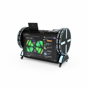Cabine de DJ lumineuse à LED pour discothèque/KTV et Nouvel An chinois |   Full HD |   Réglable en hauteur et mobile |   Commandes en gros acceptées - Product Image 6
