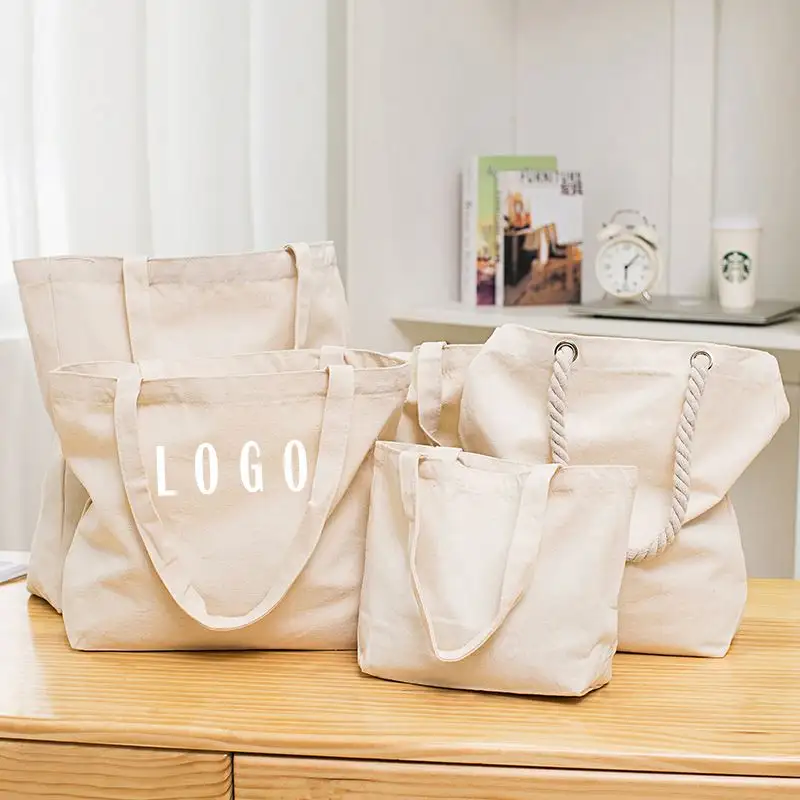 Suppliers Custom Cotton Canvas Shoulder Tote Bag Travel Handbag Printing Coloring Canvas Bag Kids Tote Cotton Tote Bag Print