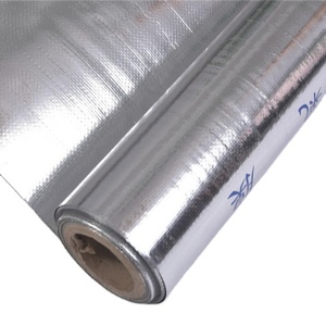 Revêtement en aluminium <span class=keywords><strong>thermo</strong></span>-réfléchissant tissé en PE ou PP pour toiture, mur, sol et emballage - Product Image 2