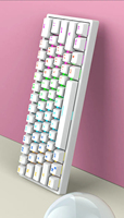 Claviers mécaniques 2023 OEM à double modèle 108 touches clavier de jeu mécanique à profil inférieur échangeable à chaud personnalisé