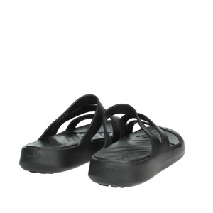 209587 donna nera comoda per le pantofole alla moda morbidi sandali a punta chiusa Anti-scivoloso cuscino d'aria stampato Design - Product Image 3