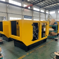 Générateur électrique diesel Yangdong silencieux de type OEM chinois, 55 kW, 70 kVA, refroidi par eau, en coffret