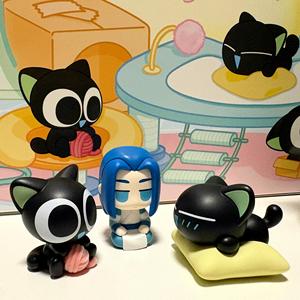 POP Mtar venta al por mayor Funism Luo Xiaohei caja ciega hecha a mano PVC juguete guerra 2 película periferia pequeña partícula ornamento muñeca regalo Labuub - Product Image 5