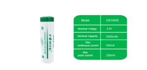 Pin <span class=keywords><strong>Lithium</strong></span> Forte ER14505 cỡ <span class=keywords><strong>AA</strong></span> 2600mAh ER14505M LS14500 Pin LiSOCl2 - Product Image 4