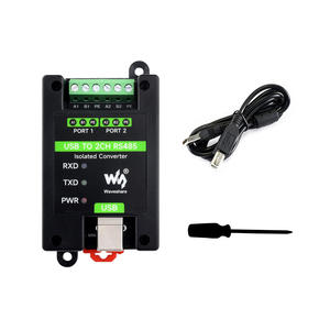 Convertidor Aislado de Grado Industrial USB a 2CH RS485 Waveshare, Circuitos de Protección Múltiple, Paquete de China Incluido A99 - Product Image 1