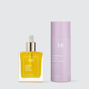 OEM Natural nutriente previene la crema per le smagliature, Set di siero per la pancia dorata per la gravidanza, le donne dopo il parto - Product Image 1