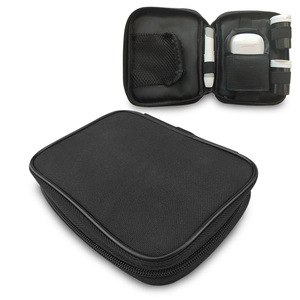 Bolsa de almacenamiento portátil de tela para medidor de glucosa en sangre, lancetas, medicamentos, oxímetro, estuche para monitor de presión arterial JLD-302 - Product Image 4
