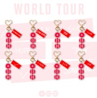 KPOP Idol Bangtan Boys 2026 World Tour ARIRANG pour porte-clés photo numérique en acrylique rectangulaire dessin animé BTS