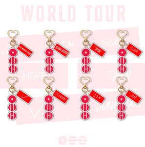 Llavero de Acrílico Rectangular con Foto Digital de <span class=keywords><strong>BTS</strong></span>, Ídolos de KPOP, Bangtan Boys, Gira Mundial 2026, ARIRANG - Product Image 2