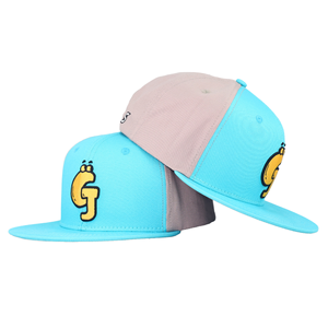 Casquette de baseball personnalisée à 6 panneaux, brodée, en maille, style trucker, avec fermeture snapback - Product Image 1