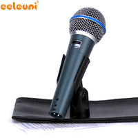 Microphone dynamique filaire professionnel haut de gamme B58A - Léger et de haute qualité pour karaoké, scène, studio, conférence