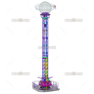 Outdoor Playground Amusement Equipment Park Thrill <b>Game</b> Free Drop <b>Tower</b> High Quality Fiberglass for Kindergarten Shopping Mall - Product Image 5
