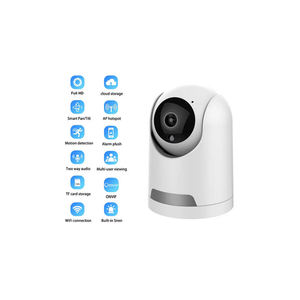 Caméra d'intérieur intelligente pour bébé 3MP Motion Tracking Cloud SD Card Storage Alexa <span class=keywords><strong>Google</strong></span> Home Pet Monitor Pan Tilt ICSEE WIFI Smart Security - Product Image 5