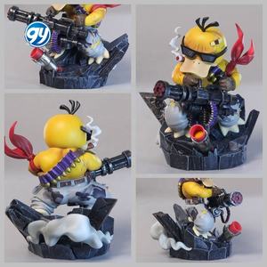 <span class=keywords><strong>Figurine</strong></span> de collection Pokémon Psyduck avec mitrailleuse, scènes de bataille mécanisées et armées, en plastique, en boîte - Product Image 2