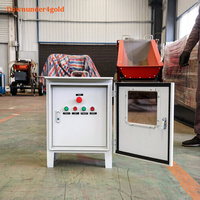 Mini-usine de lavage d'or à platine vibrante automatique à économie d'énergie avec automatisation PLC pour l'orpaillage en rivière