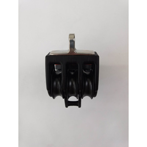 Master 29Mm Wheel Diameter 8Mm Line Diameter Pulley With <b>Hook</b> For Marine Use - Product Image 5