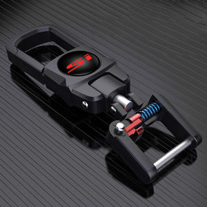 <span class=keywords><strong>Porte</strong></span>-clés de voiture vintage en alliage de zinc et acier inoxydable, design de dessin animé tendance, pour hommes et femmes, rotatif à 360 degrés, sans tournevis - Product Image 3