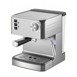 Moulin à café espresso italien en aluminium personnalisable électrique ménage RV usage extérieur 15 bars pression - Product Image 1