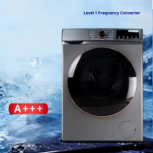Machine à laver entièrement automatique à chargement frontal onduleur à commande tactile LED pour maisons hôtels appartements Source électrique - Product Image 3