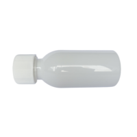 Bouteille en PET blanche de 100 ml avec bouchon sécurité enfant |   Contenant pour sirop et médicaments |   Emballage pharmaceutique de haute qualité |   Directement de l'usine
