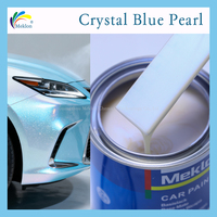 Peinture de réparation automobile MEI GUAN DA X05 Bleu Nacré 1L Revêtement liquide acrylique avec système de mélange par pulvérisation RTS