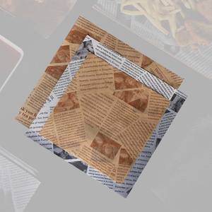 Carta da forno stampata personalizzata pellicola impermeabile 28x38 per alimenti per pane e biscotti a prova di grasso e personalizzata - Product Image 3