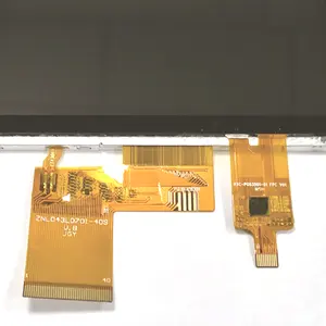 4.3-इंच टीएफटी एलसीडी रंग एलसीडी डिस्प्ले स्क्रीन 480x272 डॉट मैट्रिक्स रंग स्क्रीन मॉड्यूल कैपेसिटिव टच स्क्रीन से सुसज्जित है