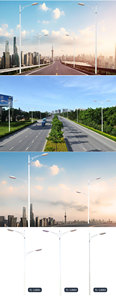 ไฟถนน LED อลูมิเนียมอัลลอยด์ กันน้ำ IP65 แสงขาว 5000K ใช้ไฟ AC 220V แบบกระจายแสง Type III รับประกัน 10 ปี ได้รับการรับรองมาตรฐาน CE 90 - Product Image 6