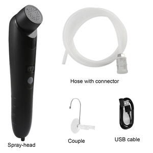 New <b>Portable</b> Rechargeable Outdoor <b>Shower</b> Waterproof Electric <b>Shower</b> Head with Hose for Camping Hiking Beach Travel - Product Image 2