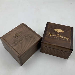 Customized Handmade Luxury Walnut Wood Rectangle Packaging and Recyclable Laser Engraved <b>Gift</b> Box - Product Image 2