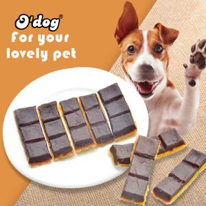 Fábrica nova feita lanches frango sobremesa cão comida doce roxo batata chocolate bar seco cão comida frango roxo batata Chocolate - Product Image 1