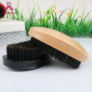 Spazzola Afro Wave in setola di cinghiale Super 100% per uomo setole medie ferme uso per <span class=keywords><strong>barba</strong></span> levigante Styling stili d'onda - Product Image 1