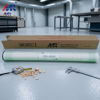 Membrane RO haute efficacité Morui SW 4040 220V pour traitement et purification de l'eau, garantie 1 an, moteur, engrenage, cœur, eau de mer