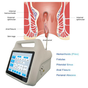 Профессиональный лазерный аппарат для удаления геморроя и лечения анальных фистул, 30+20 Вт, 980/1470 нм, оптоволоконный лазер для удаления геморроя - Product Image 1